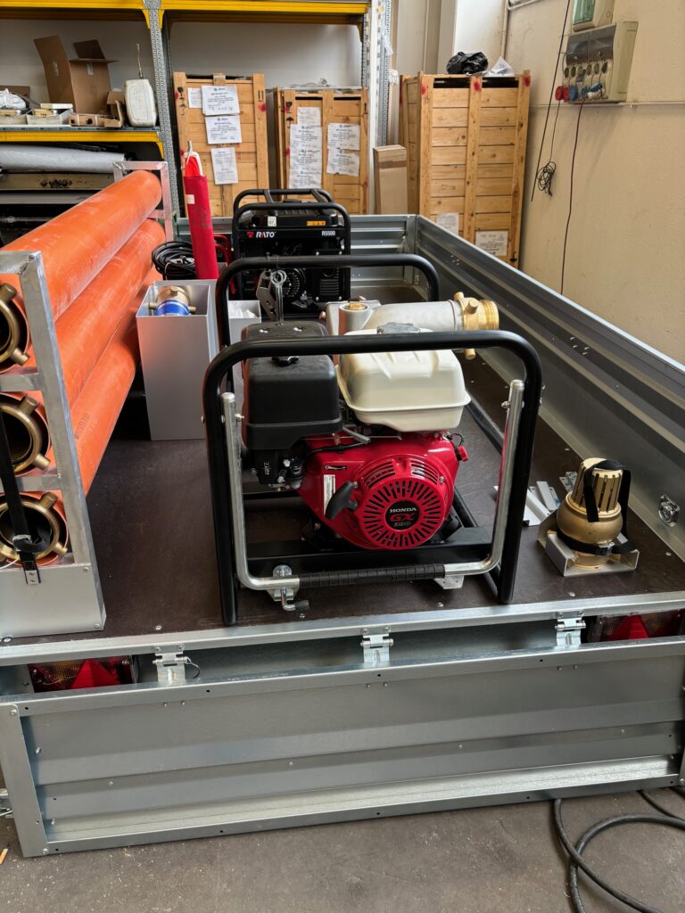 Carrello Allestimento Protezione civile